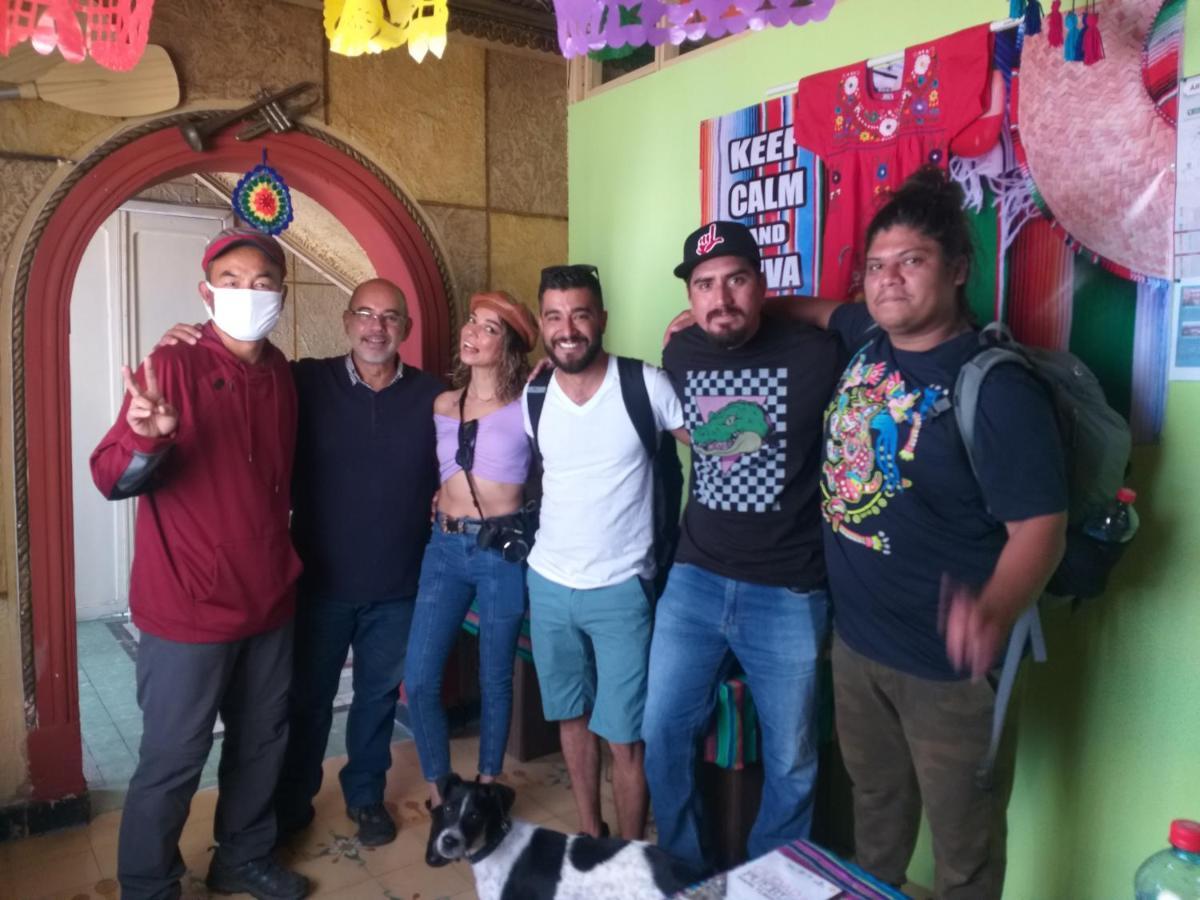 Hostal Azul Puebla Barrio El Alto Exterior foto